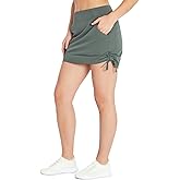 Marika Womens Chelsea Stretch Woven Pocket Skort