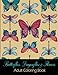 Butterflies, Dragonflies & Flowers: Adult Coloring Book by