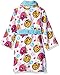 Shopkins Girls' Big Luxe Plush Robe, White, 8