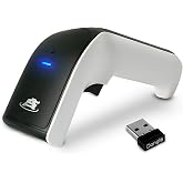 ScanAvenger Wireless Portable 1D&amp;2D Bluetooth Barcode Scanner: Hand Scanner 3-in-1, Cordless, Rechargeable Scan Gun for Inventory - USB Bar Code/QR Reader (1D&amp;2D with No Next Gen Stand)&hellip;