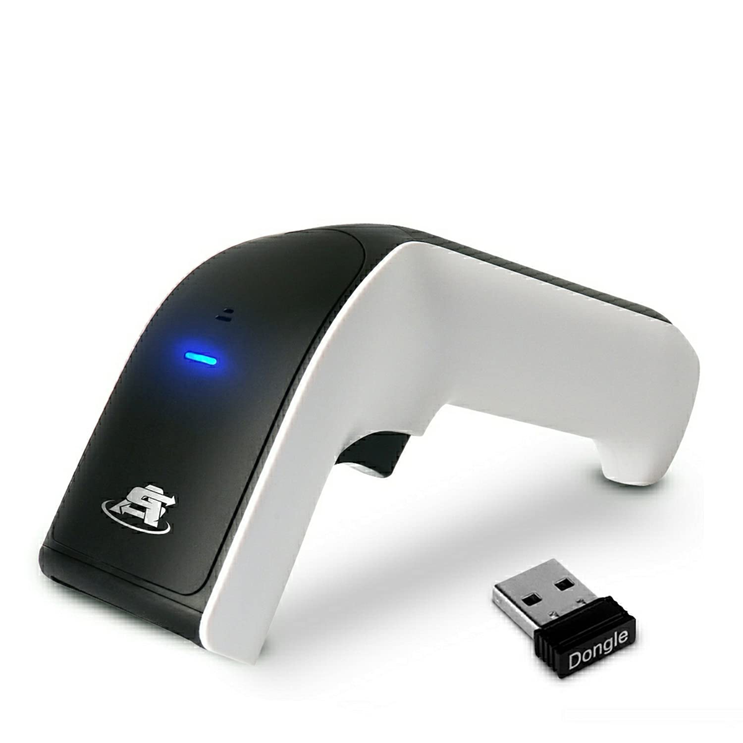 ScanAvenger Wireless Portable 1D with Stand Bluetooth Barcode Scanner: Hand Scanner 3-in-1, Cordless, Rechargeable Scan Gun for Inventory - USB Barcode Reader (1D Only with Next Gen Stand) โ image 1
