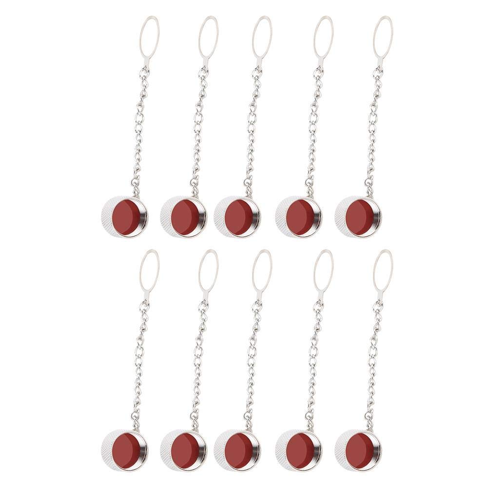 SO239 Waterproof Protective Dust Cap for N-Type Female Connector, Brass Body, High Performance, Pack of 10