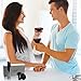 Wine Saver Vacuum Pump Preserver with 2 Wine Bottle Stoppers- Best Gift Ideas for Women, Her, Men, Him, Birthday, Anniversary, Couples, and Weddings