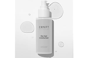 HAIR CRAFT CO. CRVFT Daily Leave-in Conditioner for Women [OIL] | Hair Serum/Moisturizer | For Dry and Damaged Hair | Anti Frizz Argan Oil Serum Scented [3.38oz]