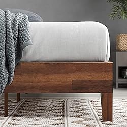 ZINUS Alexis Deluxe Wood Platform Bed Frame / Solid