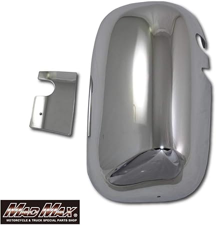 Amazon Madmax いすゞ ファイブスターギガ Newギガ 大型 中型車専用 運転席側単体 メッキミラーカバー Mm70 060 B ボディーカバー 車 バイク