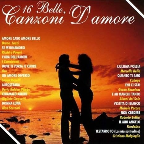 Various Artists 16 Belle Canzoni D Amore 16 Belle Canzoni D Amore Various Amazon Com Music