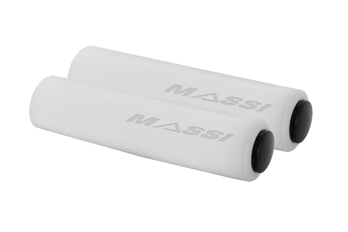 Massi 45188 Grips, White, Single