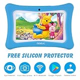 Kids Edition Tablet, BENEVE Tablet for Kids with WiFi, 7'' Children Tablet with HD Display,1GB+8GB, Kids Learning&Playing apps iWawa Pre-Installed, Parental Control,Toddler Tablet(Blue)