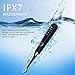 KUNSTWORKER Electric Toothbrush Rechargeable Sonic Toothbrush With Replacement Heads 4 Brushing Modes 38000 Power Achieve Whiter Healthier Teeth WaterProof IPX7- Black