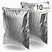 22x28 Jumbo Self-Seal Poly Mailer Bags 2.5 Mil (10 Pack Silver)