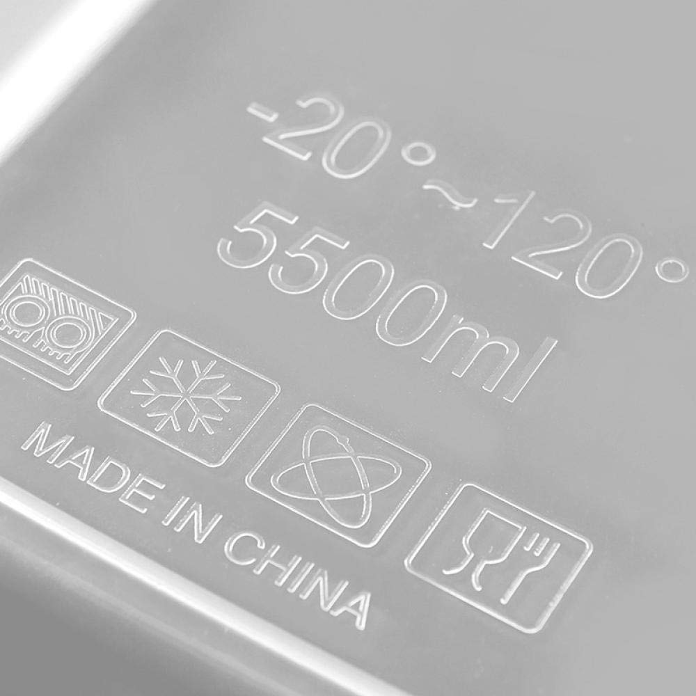 BAOXIANHE Caja De Almacenamiento Plástico Tres Capas Empanadillas ...