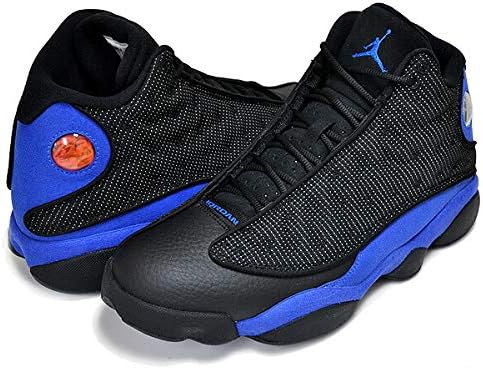 jordan 13 white hyper royal black