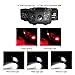 LED Headlamp Flashlight, 4 White & 2 Red Light Settings,IPX4 Waterproof Ultra-light, For Camping, Hiking, Caving,Running,Fishing, Reading, Household Work,DIY & More, with 3AAA Batteries