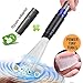 PetOde Universal Dusty Brush Vacuum Attachment, Duster Cleaning Tool Vacuum Duster Attachment with Universal Adapter Handy Flexible for Keyboards, Drawers, Cars, Corners, Vents, Furnitures