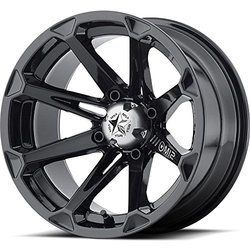 MSA Diesel 14x7 Black Wheel / Rim 4x156 with a 10mm Offset and a 132.00 Hub Bore. Partnumber M12-04756