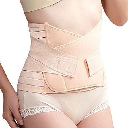 Jern Breathable Elastic Postpartum Postnatal Recoery Support Girdle Belt Post Pregnancy(L Size)