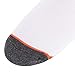 Fila Mens Ankle Socks 6 Pack Jacquard Logo (Black and White, 13-15)