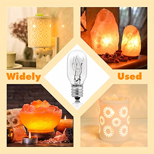 UNILAMP Salt Lamp Bulbs, Dimmable Brightness Light Bulbs, 25 Watt E12
