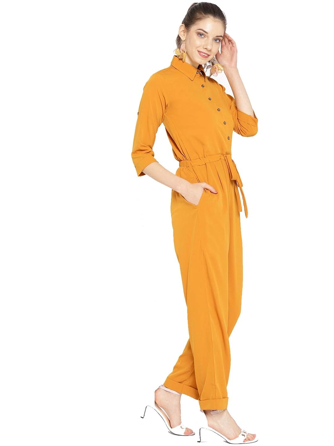 amazon yellow jumpsuit