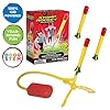Stomp-Rocket-Super-High-Performance-Stomp-Kit Stomp Rocket Super High Performance Launcher - Soars up to 400 Ft - 3 Extreme Height Rockets and Adjustable Launcher…