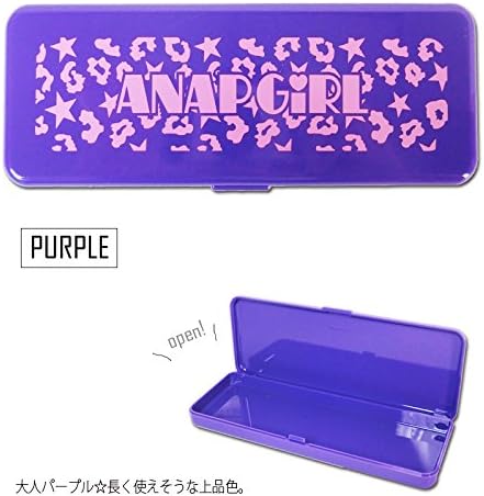 Amazon Co Jp Anap Girl Girlペンケース One Purple シューズ バッグ