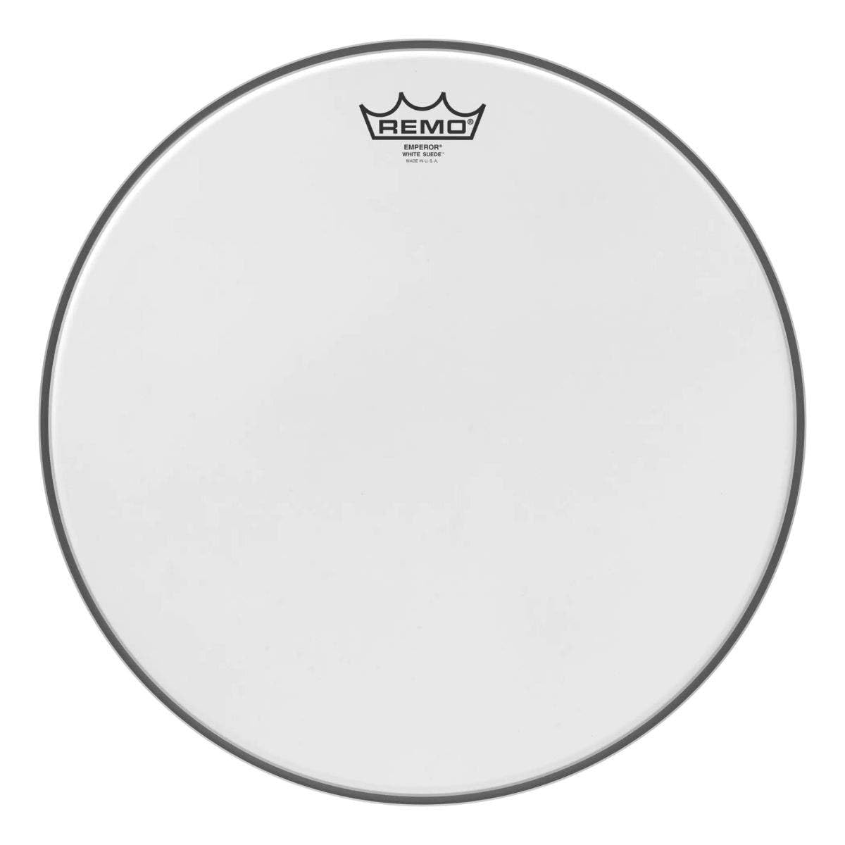 Remo White Suede Emperor 15in