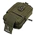 StyleZ Tactical Molle Pouch Compact EDC Utility Gadget Belt Waist Bag with Cell Phone Holster Holder for iPhone 8 Plus