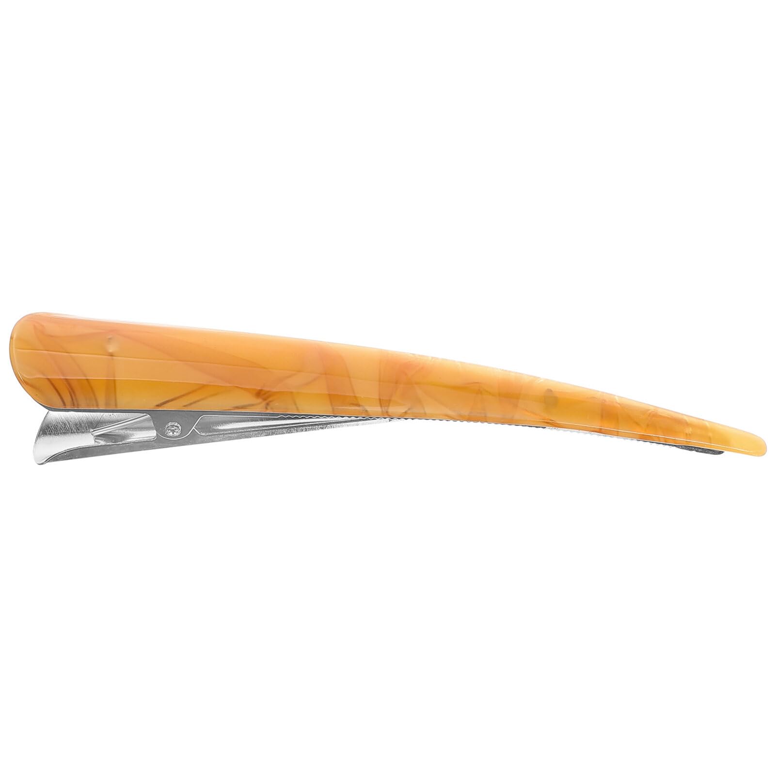 Lurrose Duck Hair Clip for Women Long Non-Slip Alligator Hair Clip Large Vintage Hair Clips Hair Styling Accessories for Women (Golden)