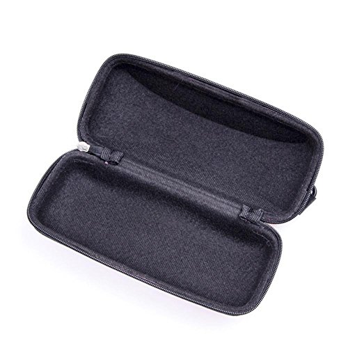 Kinbelle Sunglasses Hard Case Colorful Rectangle Zipper Eye Glasses Box Eyewear Protector Bag Holder with Hook Rose Red - Thumbnail 5