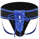YiZYiF Men's Jock Strap Front Lacing Backless Sports G-string Sold by SHIFANG