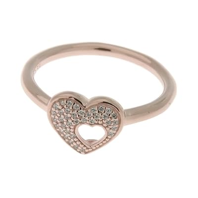 Buy Shimmering Puzzle Heart Frame Ring 