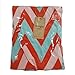 shangke Womens Zig Zag Scoop Neck Wave Striped Tank Maxi Long Dress