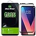 [2-Pack] Dmax Armor for LG V30 Screen Protector, (Full Screen Coverage) [Tempered Glass] Anti-Scratch, Anti-Fingerprint, Bubble Free, (Black)