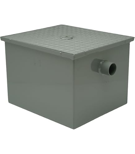 Amazon.com: Zurn GT2700-07-2NH - Steel Grease Trap, 7 GPM 2