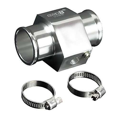 UPGR8 Upgr8 Aluminum Water Temperature Sensor Adapter (30MM, Silver)