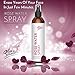 Rose Water (Large 4 oz) by Bleu Beauté - 100% Pure Facial Toner with a Tender Floral Scent - 1 Bottle in a Non breakable Sprayer