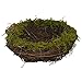 Emlyn Easter Artificial One Faux Natural Moss,Rattan and Twig Bird's Nest for Arts and Crafts