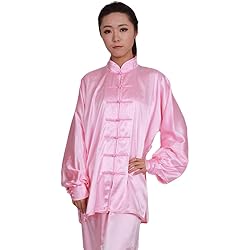 ZooBoo Unisex Korean Silk Tai Chi Uniforms Kung Fu