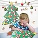 O-heart Family 3ft DIY Felt Christmas Children's Tree with 30pcs Detachable Ornaments, Kids Decorate Gifts Toy Activity - Preschool Holiday Fun