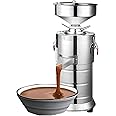 Peanut Butter Maker Machine Nut Butter Machine Electric Grain Grinder Peanut Butter Maker Sesame Sauce Grinder Home/Commercial for Groundnut, Almond, Cashew Nut and Sesame