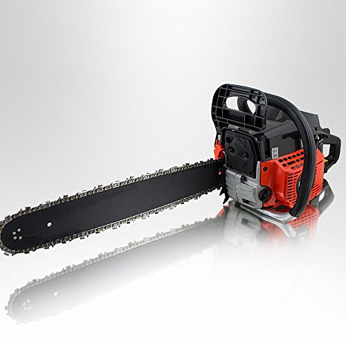 BITUXX Benzin Kettensäge 50cm Säge Motorsäge Motorkettensäge 58ccm 3,6PS XXL-SET inkl. 18" / 20" Kette Schwert und Transporttasche – Bild 3