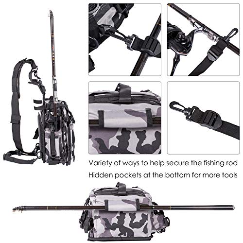 Himal Fishing Tackle Storage Bag,Outdoor Shoulder Backpack,Fishing Gear