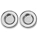 Kitchen Sink Strainer - 4.5 Inch Dia - 2PCS Sink Strainers - Stainless Steel Sink Drain Cover for Almost All US Kitchen Sinks, No Rust, Sturdy Build, Chic Modern Finish - Aisxle