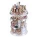 MISERWE Makeup Organizer 360 Degree Rotation 7 Layers Adjustable Storage Different Kinds of Cosmetics Multi-Function Large Capacity Makeup Storage Organizer Great for Bathroom Dresser Vanity