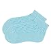 Purforlove Toddler Ankle Socks Light Weight Breathable Holes Design for Baby Unisex Girls Boys Pack of 5