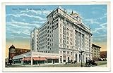 Post Card Hotel Trinity Los Angeles CA Autos