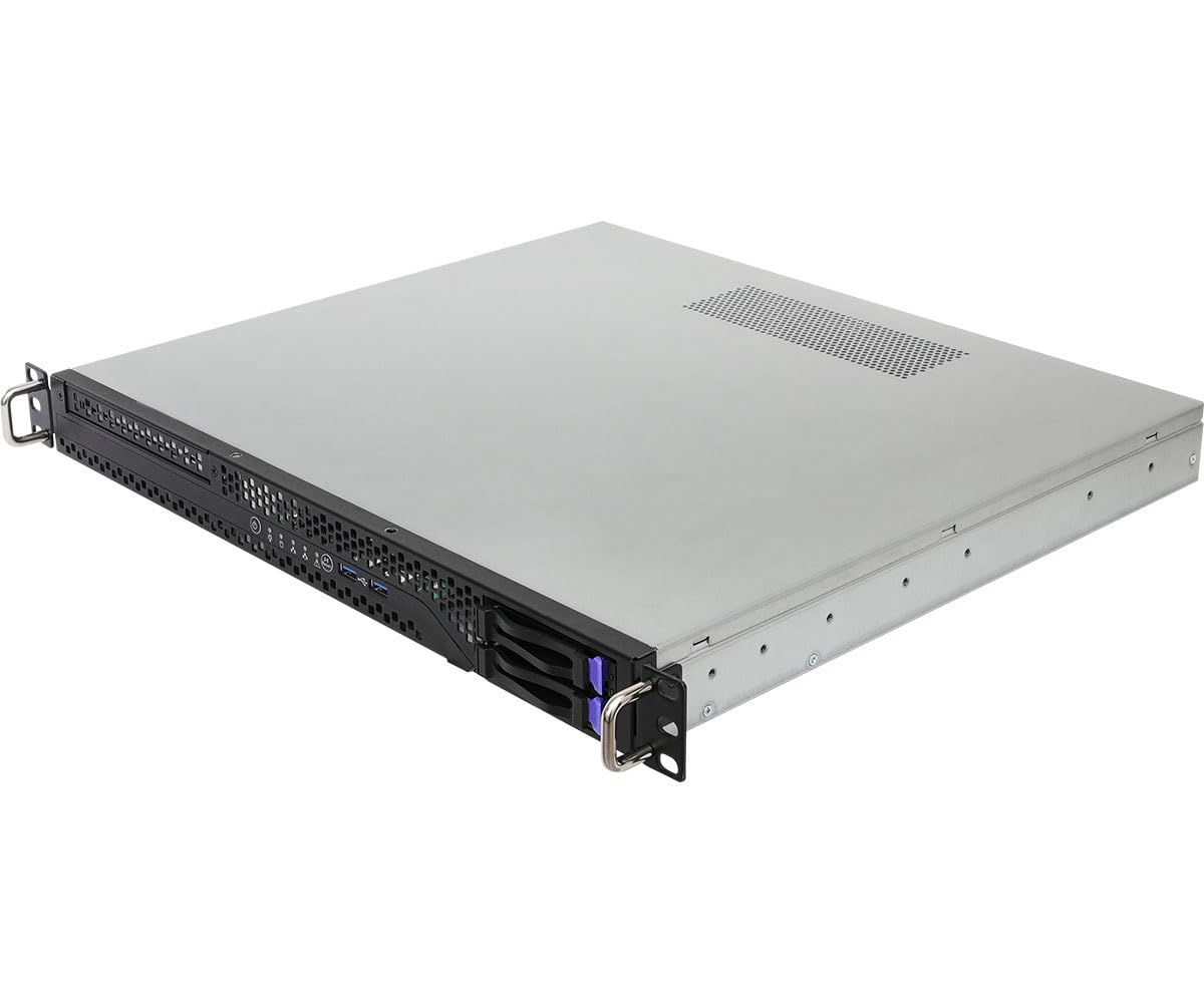 ASRock Rack 1U2S-B650 1U Rackmount Compact Server Barebone AMD Single Socket AM5 (LGA 1718) AMD Ryzen 7000 Series Processors 2 2.5