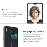 Mobile-PhoneBlackview-A80-4G-Smartphone-SIM-Free-Phones-UnlockedAndroid-10-Phone-with-6217-inches-Waterdrop-Screen13MP-Quad-Camera4200mAh2GB16GB128GB-ExtensionFaceFingerprint-Unlock-Black