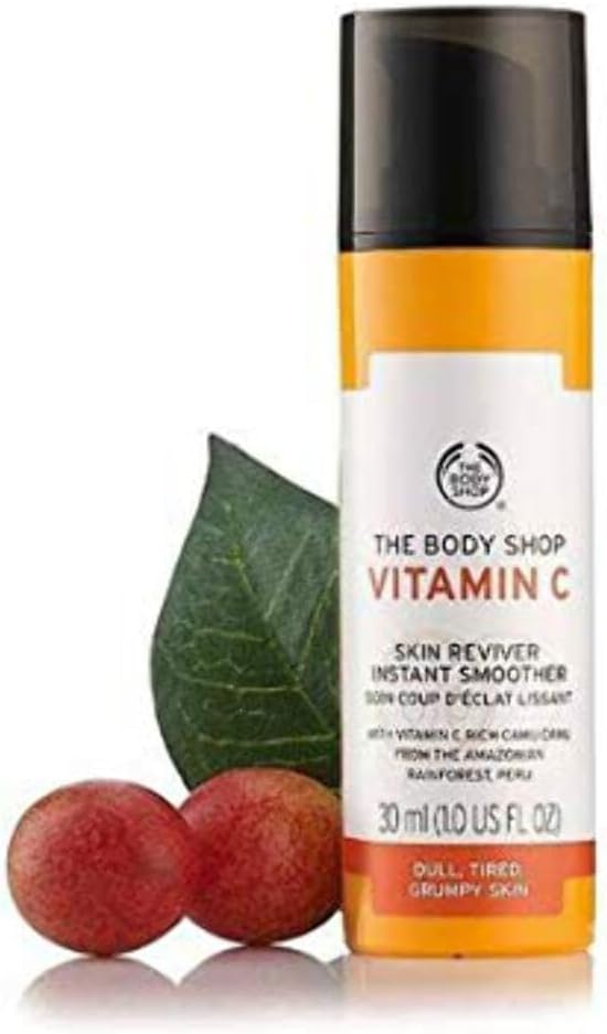 The Body Shop Vitamin C Skin Reviver 30ml Instant Shine Booster Smooths Glow